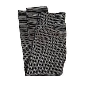 ELLE Collection Business Trouser. Black, White and Gray Dress Pant, Size Medium